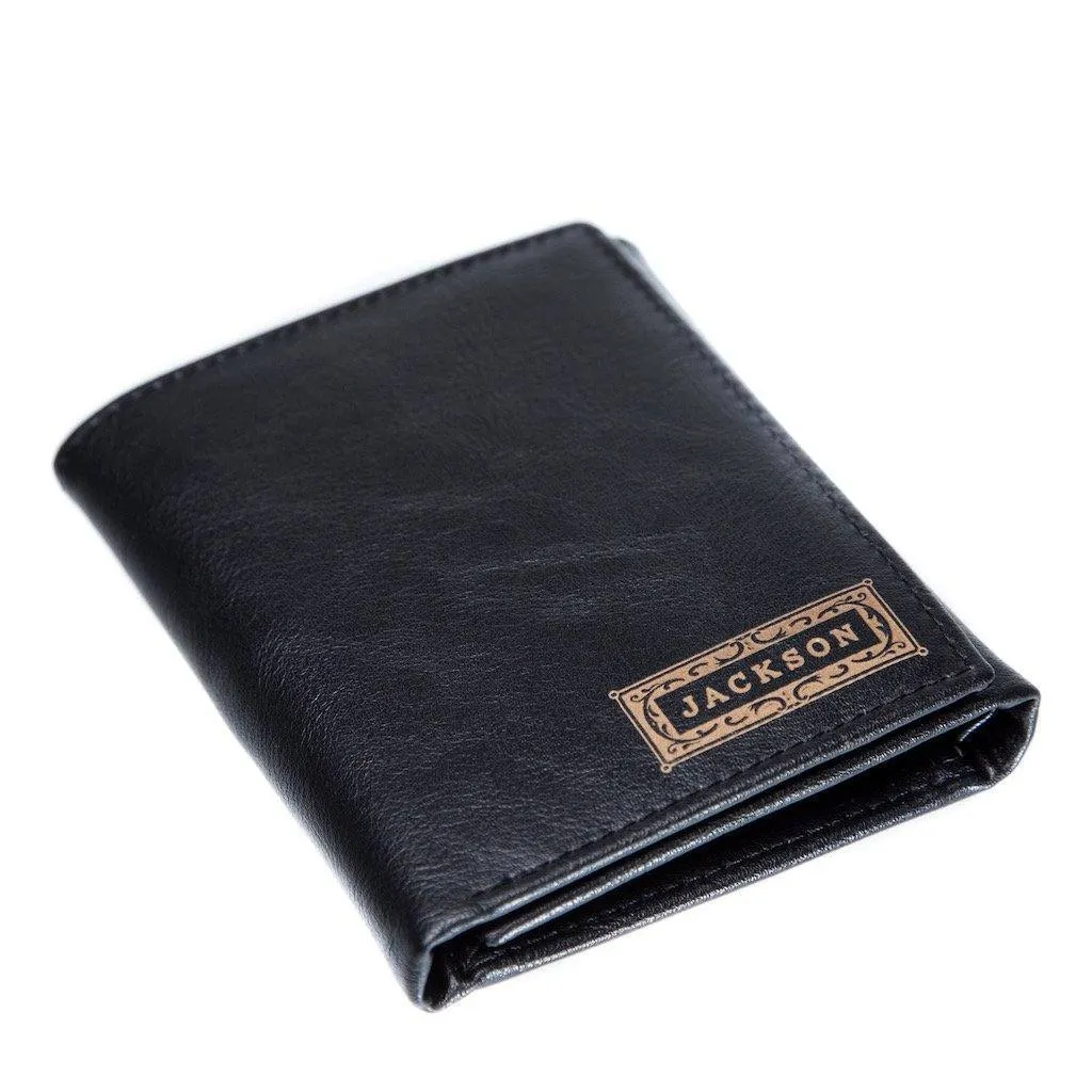 Personalized Trifold Wallet