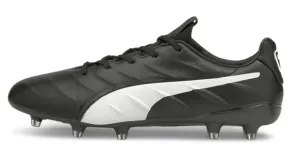 Puma King Platinum 21  FG/AG - Black/White