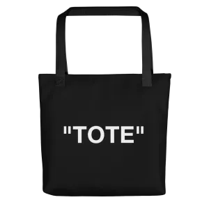 "PRODUCT" Series "TOTE" Tote Bag Black