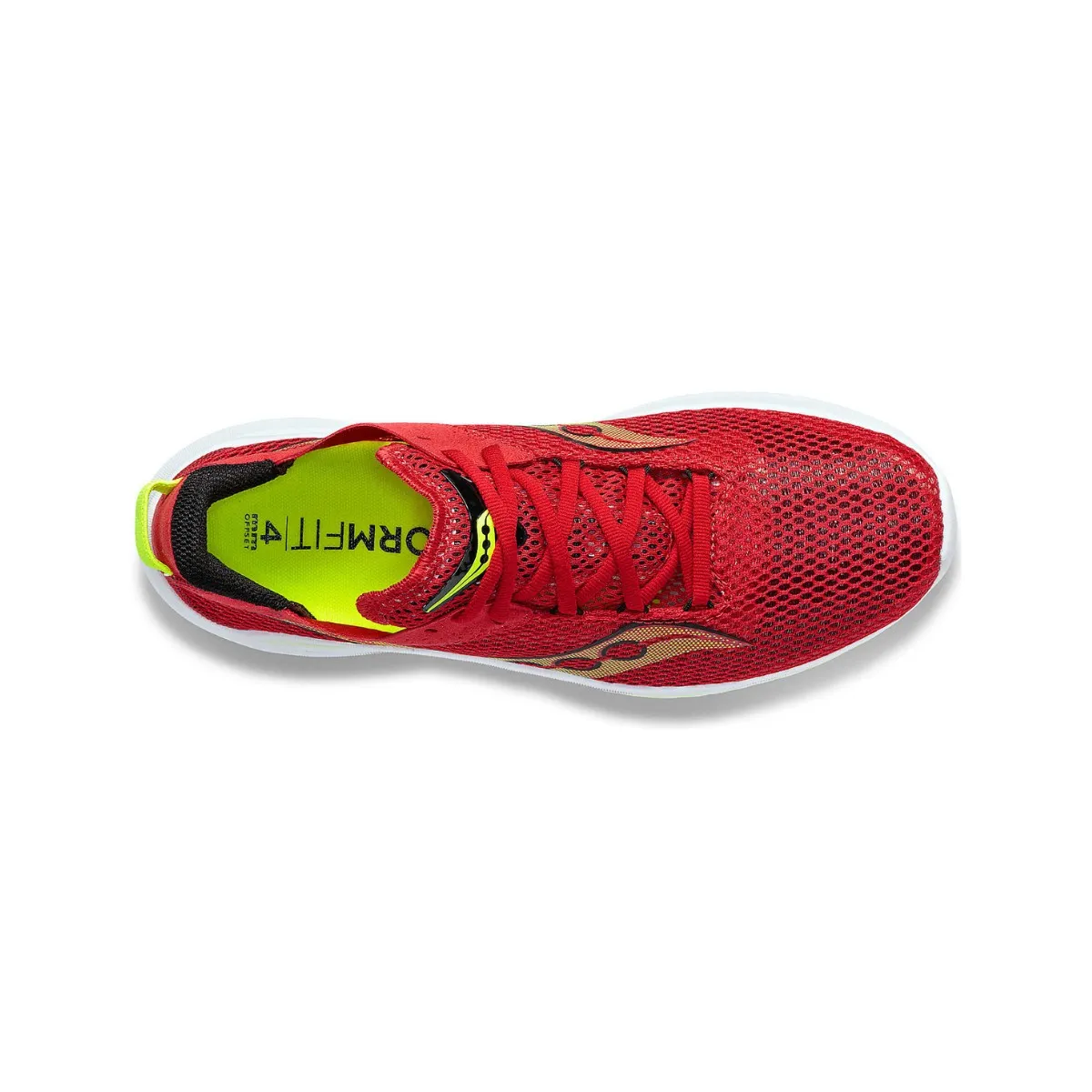 Saucony Kinvara 14 Red White Sneakers