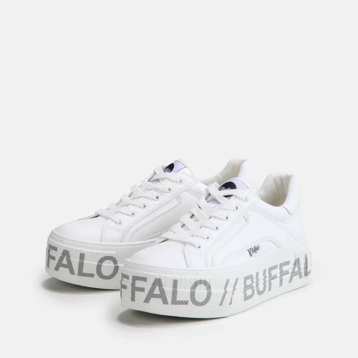 Scarpe BUFFALO Sneakers Vegan Platform linea Paired T1 colore Bianco