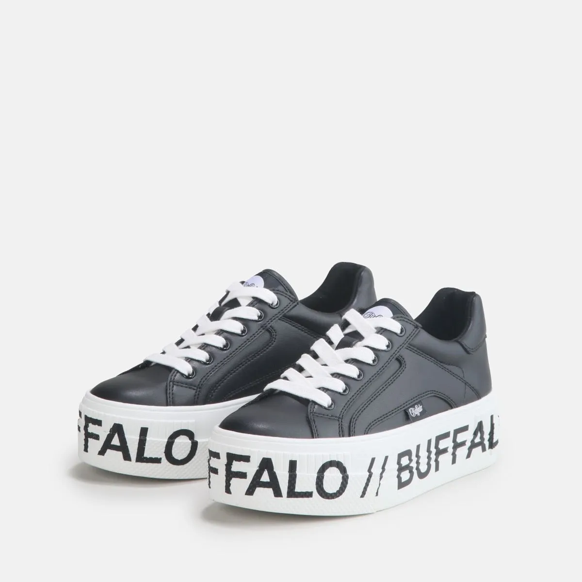 Scarpe BUFFALO Sneakers Vegan Platform linea Paired T1 colore Nero