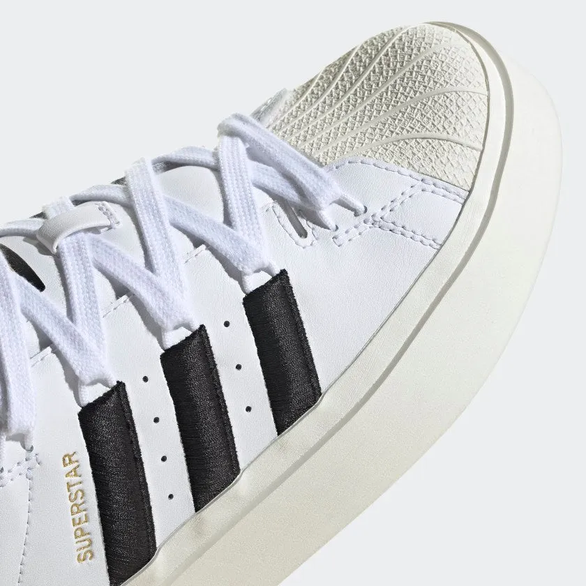 Scarpe Donna ADIDAS Sneakers linea Superstar Bonega W colore White e Core Black