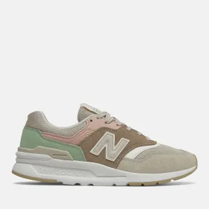 Scarpe Donna NEW BALANCE Sneakers 997H in Suede e Mesh colore Tan e Pink