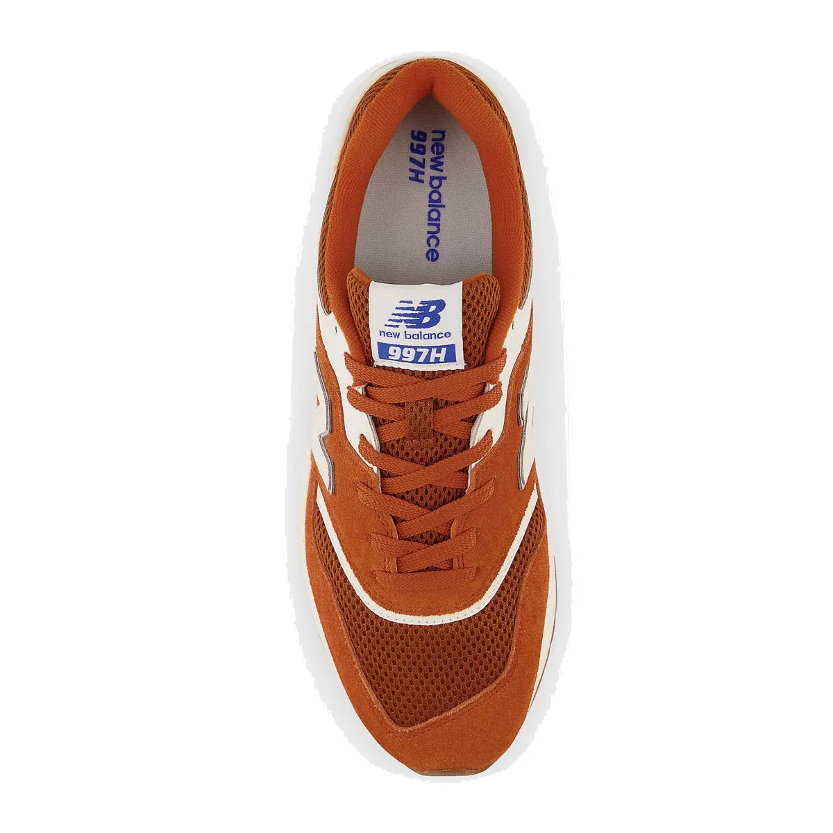 Scarpe Uomo NEW BALANCE Sneakers 997H in Pelle Scamosciata e Mesh colore Rust Oxide e Sea Salt