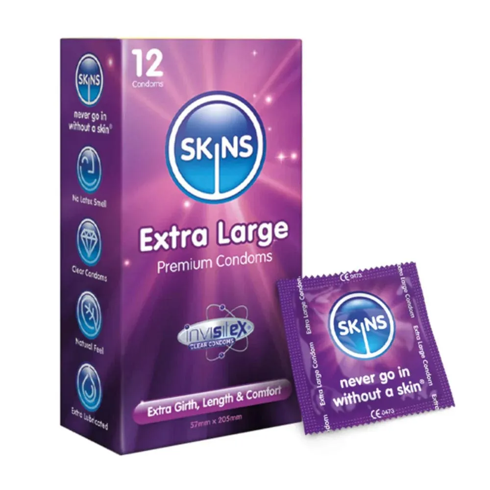 Skins Condoms Extra Large 12 Pack