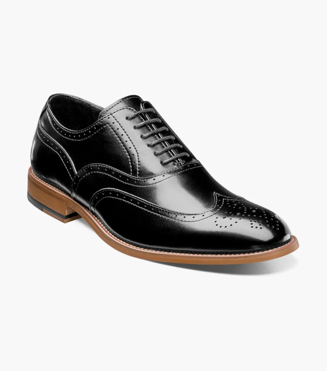 Stacy Adams DUNBAR  Wingtip Oxford Shoes Jumbo - Black