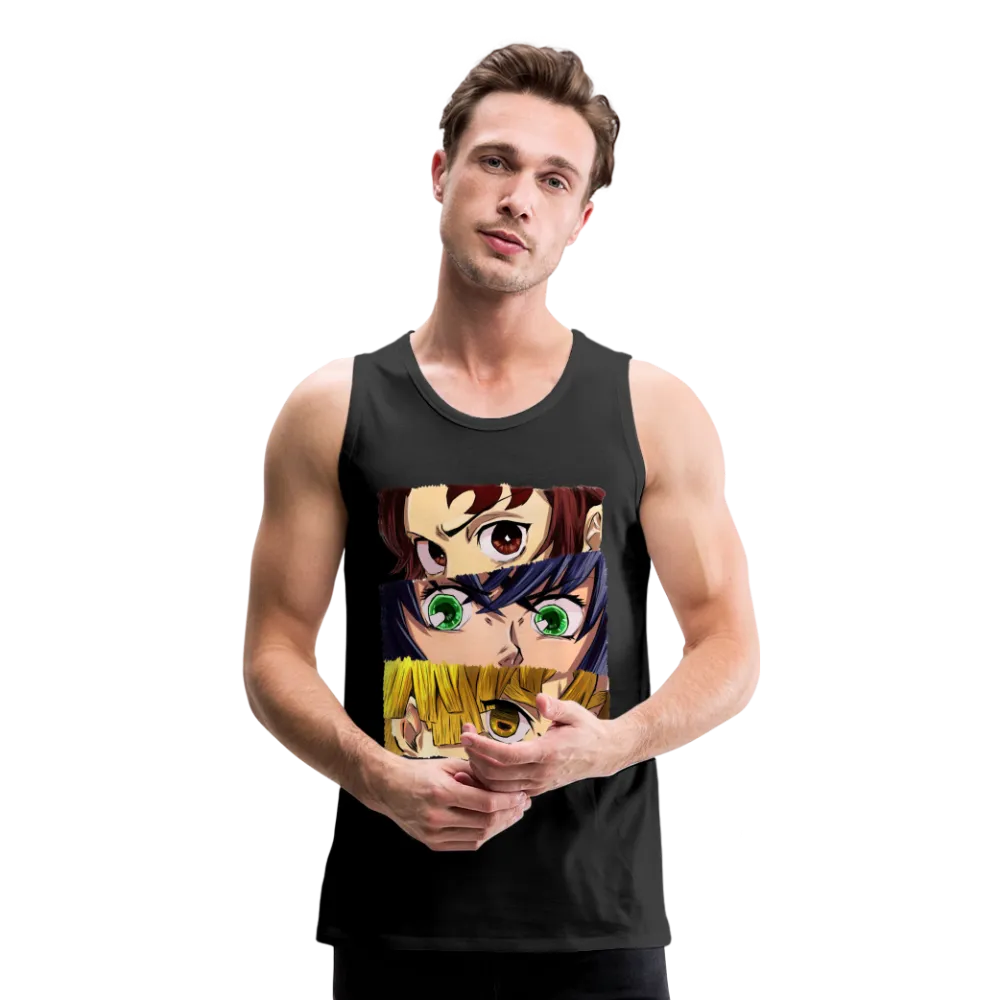 The 'Demon Slayer' Trio Men’s Premium Tank