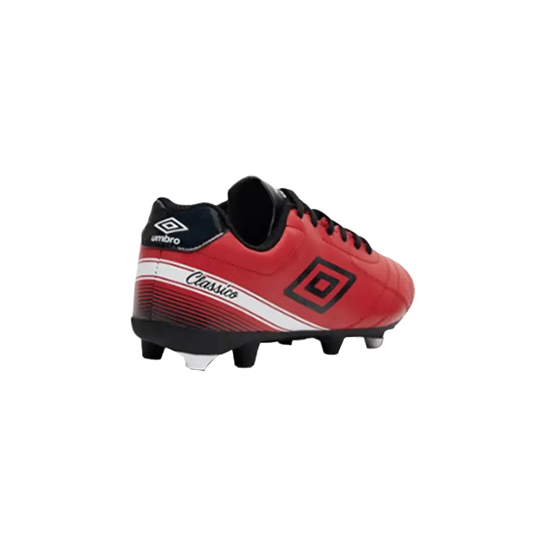 Umbro Classico X Fg Studded Boots Vermillion / Black / White - 81758U-121