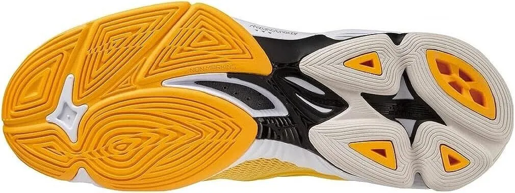 V1GA2200 MIZUNO Volleyball Shoes WAVE LIGHTNING Z7 Yellow Black size US 8