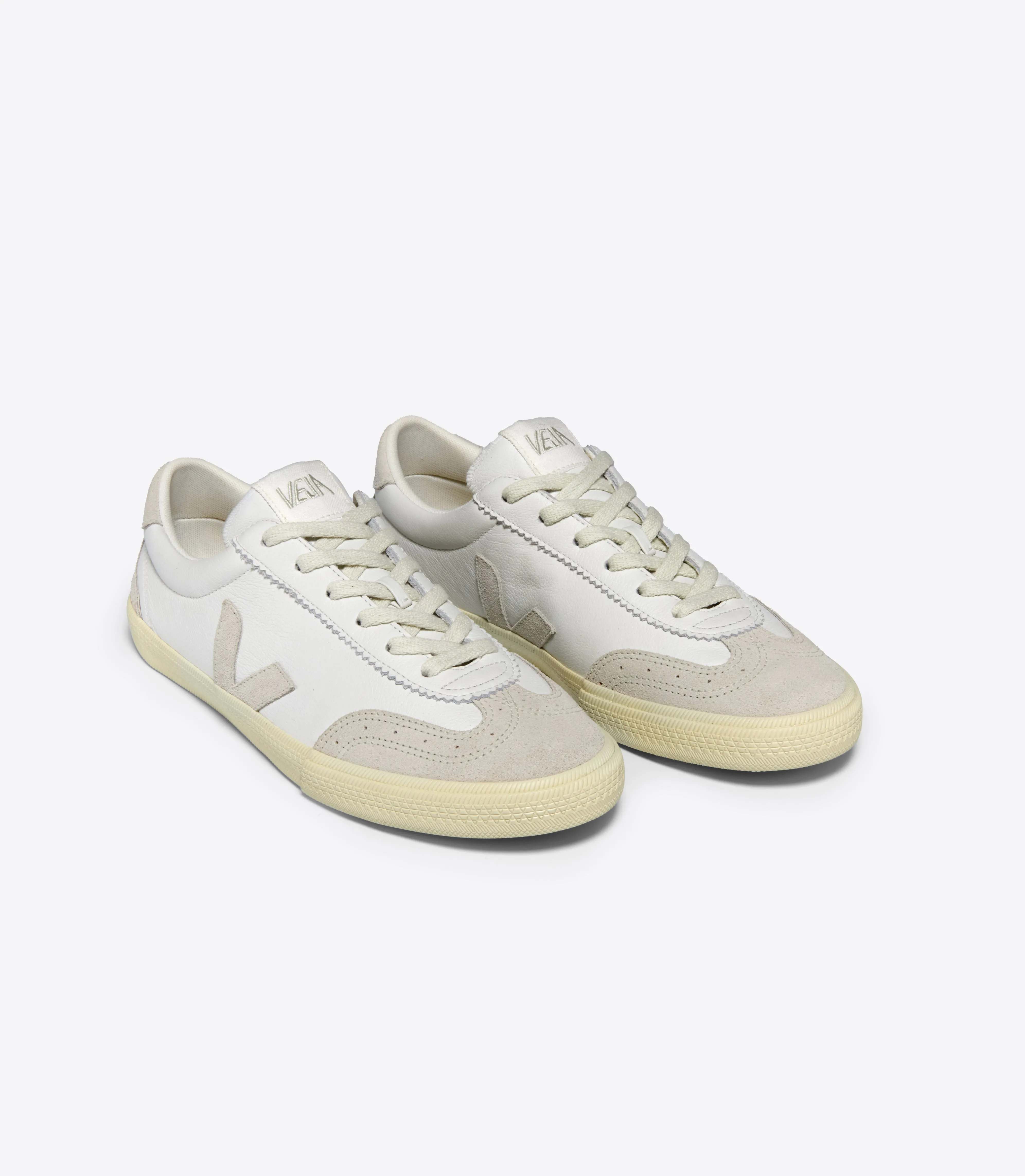 Volley O.T. Leather - White/Natural